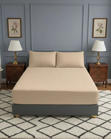 CUBRECOLCHON IMPERMEABLE 2 PLAZAS PROTECCION TOTAL Y MAXIMO CONFORT - 4