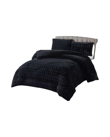 CUBRECAMA ACOLCHADO SUPER CALIENTITO PLUSH CON CHIPORRO 2 PLAZAS - 3