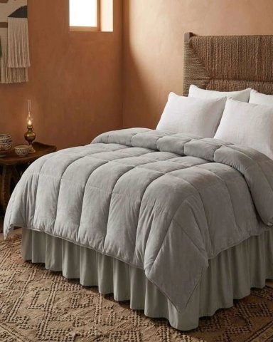 CUBRE BASE DE CAMA ELASTICO AJUSTABLE SUPER KING - 6