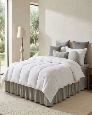 CUBRE BASE DE CAMA ELASTICO AJUSTABLE KING - 5