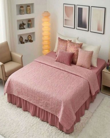 CUBRE BASE DE CAMA ELASTICO AJUSTABLE KING - 5