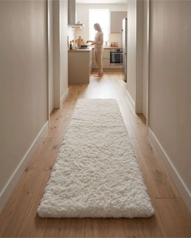 ALFOMBRA PASILLERA SHAGGY 60X200 CM PELO LARGO SUAVE - 5