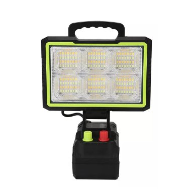 REFLECTOR PROYECTOR LED SOLAR PORTATIL DE 350W - PANEL SOLAR - 1