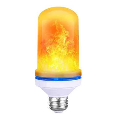 AMPOLLETA LED EFECTO DE FUEGO VIVO SIMULA LLAMA - 1