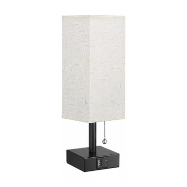 LAMPARA PARA DECORACION DE ESCRITORIO/VELADOR CON CARGADOR - 1