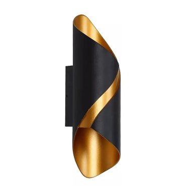 APLIQUE LAMPARA LED DE PARED EXTERIOR INTERIOR ESPIRAL - 1