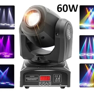 CABEZA MOVIL ROBOTICA LED 60W FIESTAS - 1