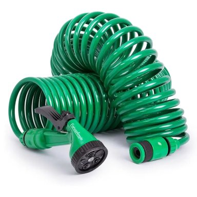 MANGUERA 30 MTS ESPIRAL EXPANDIBLE CASA JARDIN - 1