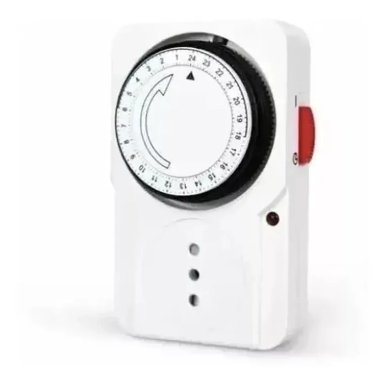 TEMPORIZADOR TIMER ANALOGICO 24 HORAS ADAPTADOR - 1