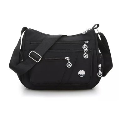 BOLSA PARA MUJER CROSSBODY DE HOMBRO IMPERMEABLE ANTIRROBO - 1