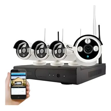 SET DE CAMARAS DE SEGURIDAD PROFESIONAL - 1