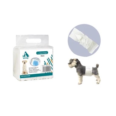 PAÑAL PARA PERRO TALLA L6-15KG 18-64CM - 1