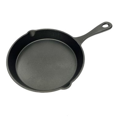SARTÉN DE HIERRO FUNDIDO DE 35,5 CMS NEGRO, MEDIDA INCLUYE MANGO - 1