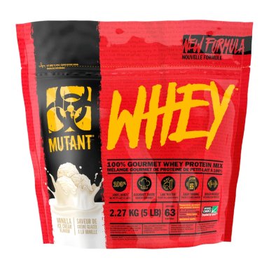 MUTANT PROTEINA 100% WHEY 5 LB VANILLA - 1