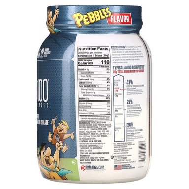 DYMATIZE PROTEINA ISO 100 1.4 LB COCOA PEBBLES - 2