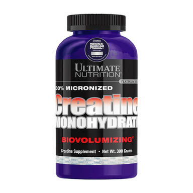 CREATINA ULTIMATE NUTRITION MONOHIDRATADA 300GR 60 SERVICIOS - 1