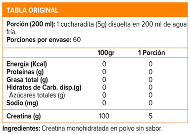 CREATINA ULTIMATE NUTRITION MONOHIDRATADA 300GR 60 SERVICIOS - 2