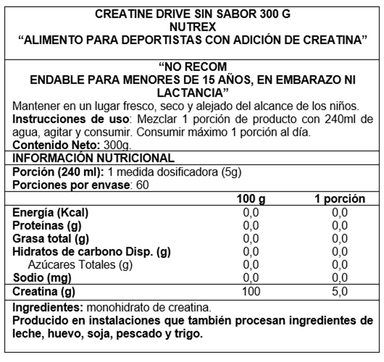PACK ISO 100 DUNKIN CAPPUCHINO 1,4 LB + CREATINA NUTREX 300 GRS SIN SABOR - 4