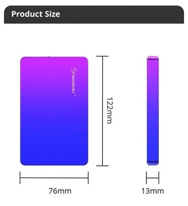 DISCO DURO EXTERNO 500GB PORTATIL SSD SOMNAMBULIST - 7