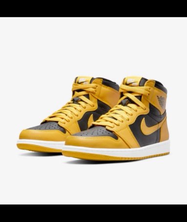 ZAPATILLAS JORDAN 1 HIGH LIGHT EN COLOR AMARILLO - 2