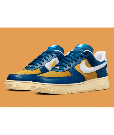 APATILLAS NIKE AIR FORCE 1 X UNDEFEATED AZUL - 1