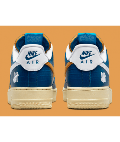 APATILLAS NIKE AIR FORCE 1 X UNDEFEATED AZUL - 4