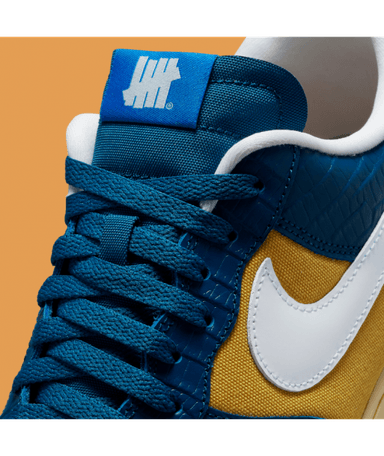 APATILLAS NIKE AIR FORCE 1 X UNDEFEATED AZUL - 7
