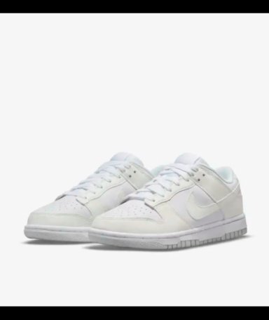 ZAPATILLAS NIKE DUNK LOW MUJER NEXT NATURE EN COLOR BLANCO - 1