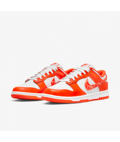 ZAPATILLAS NIKE DUNK LOW MUJER PAISLEY NARANJA - 1