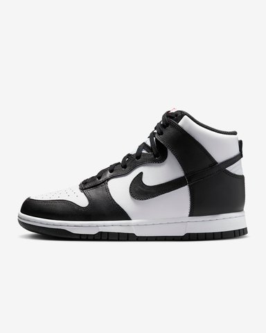 ZAPATILLAS NIKE DUNK HIGH MUJER WHITE BLACK - 2