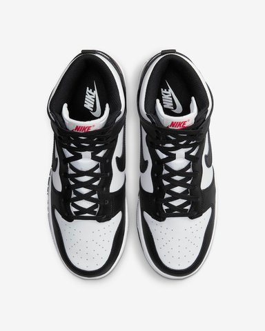 ZAPATILLAS NIKE DUNK HIGH MUJER WHITE BLACK - 4