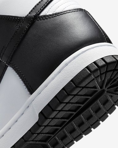 ZAPATILLAS NIKE DUNK HIGH MUJER WHITE BLACK - 6