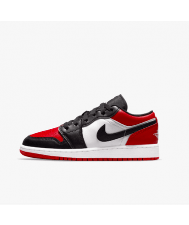 ZAPATILLA JORDAN 1 LOW BRED TOE JUVENIL - 2