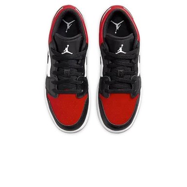 ZAPATILLA JORDAN 1 LOW BRED TOE JUVENIL - 4