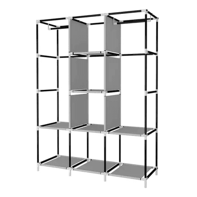 ARMARIO CLOSET ROPERO ARMABLE GRANDE 175X45X130CM MORADO - 7