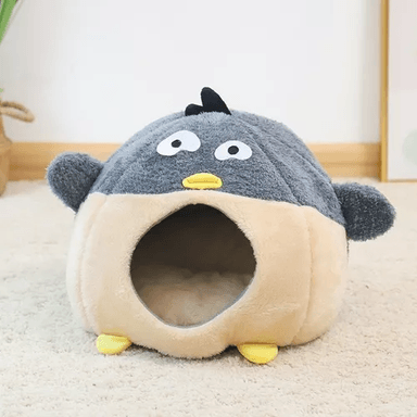 CASA CAMA IGLÚ PARA MASCOTA DISEÑO MULTICOLOR - 1