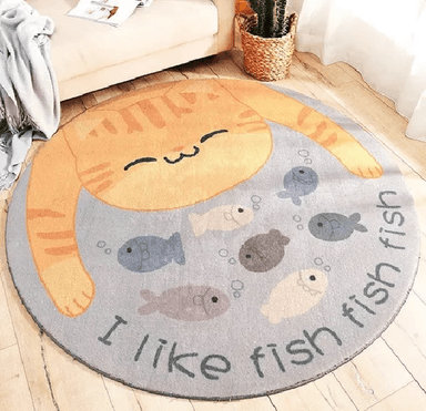 ALFOMBRA REDONDA 100 CM SUPER SUAVE PARA GATO - 2