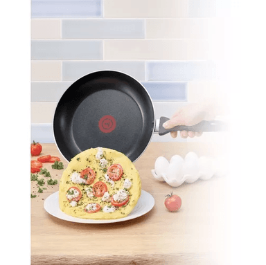 SET DE 2 SARTENES EASY COOK TEFAL, 24 CM Y 30 CM, ALUMINIO, EN COLOR NEGRO - 5