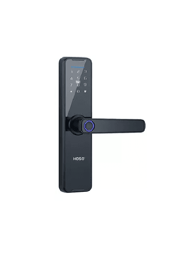 CERRADURA INTELIGENTE DIGITAL ELÉCTRICA TUYA APP CON WIFI NEGRA - 1