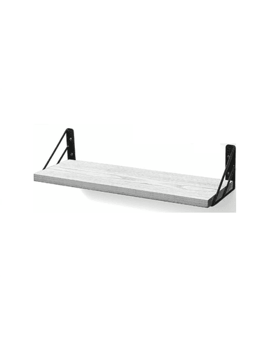 REPISAS FLOTANTES DE MADERA MULTIPROPÓSITO KIT 4 BLANCO - 1