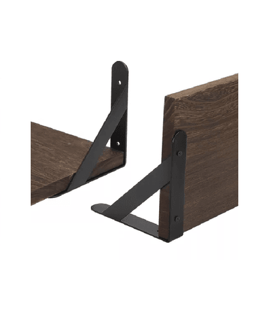 REPISAS FLOTANTES DE MADERA MULTIPROPÓSITO KIT 4 MARRÓN OSCURO - 2