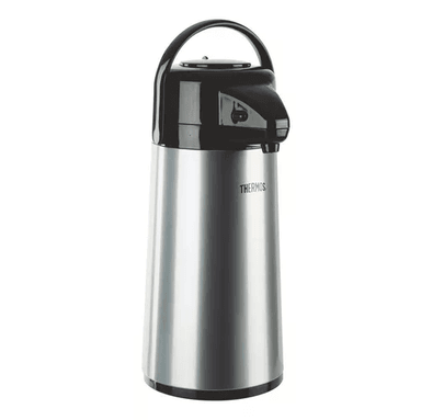 TERMO SIFÓN DE 1.9 LITROS, VIDRIO, THERMOS, COLOR PLATEADO - 1
