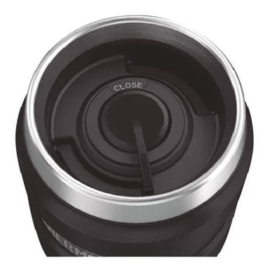 THERMOS STAINLESS KING, ACERO INOXIDABLE, 470 ML, NEGRO - 4