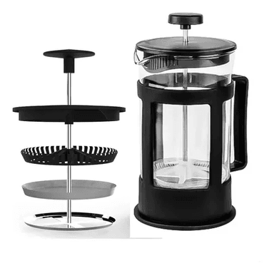 CAFETERA FRANCESA DE 350 ML, MARINSHOP, PRENSA FRANCESA ESPUMADORA - 4