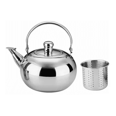 TETERA DE 600 ML DE ACERO INOXIDABLE CON FILTRO PARA TÉ - 1