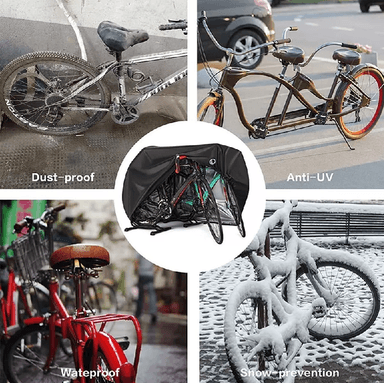 CARPA COBERTOR FUNDA PARA BICICLETA IMPERMEABLE 110X200 CM - 6