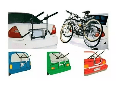 PORTA BICICLETAS CON CAPACIDAD PARA 3 BICICLETAS, SOPORTE PARA AUTO - 3
