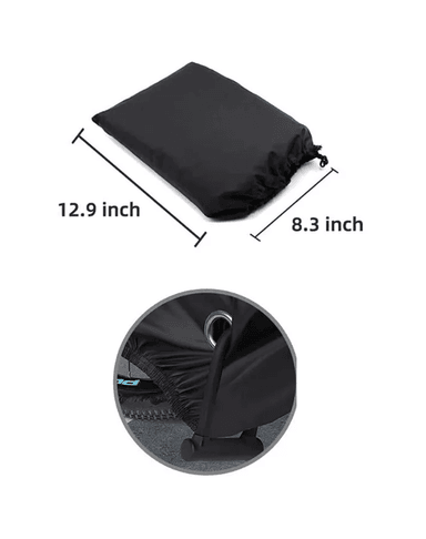 CARPA COBERTOR FUNDA PARA BICICLETA IMPERMEABLE 110X200 CM - 4