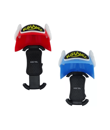 PORTA SMARTPHONE MOTO Y BICICLETA, DISEÑO CASCO, COLOR EN COLOR ROJO - 2