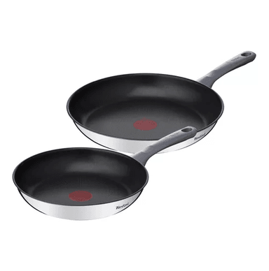SET DE SARTENES 24/28 CM DAILY COOK, COLOR PLATEADO - 1